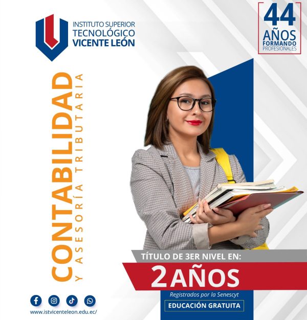 Tecnólogo o Tecnóloga Superior en Contabilidad y Asesoría Tributaria