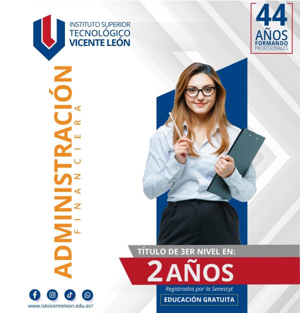 Tecnólogo o Tecnóloga Superior en Administración Financiera